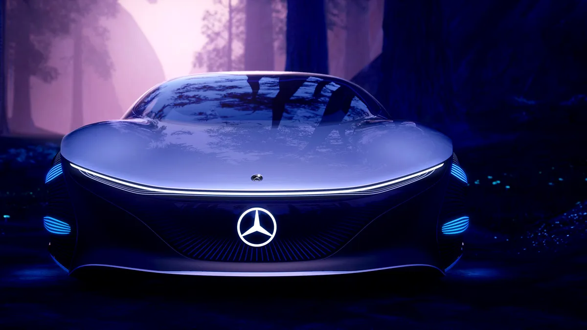 CES 2020: Mercedes-Benz a creat Vision AVTR, mașina inspirată din Avatar