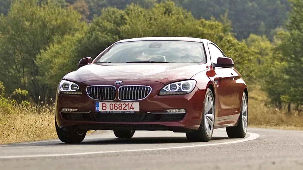 BMW 650i Coupe xDrive – condus în România