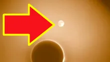 Imagine STRANIE cu Luna și Soarele! Ce s-a văzut?