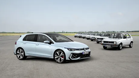 Volkswagen sărbătorește 50 de ani de Golf cu un facelift pentru cea de-a opta generație - GALERIE FOTO