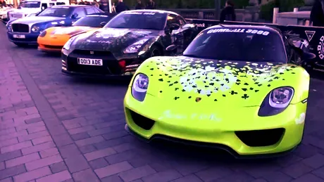 VIDEO: Gumball 3000, raliul bogaţilor extravaganţi, a pornit din nou la drum. Destinaţia: Las Vegas!