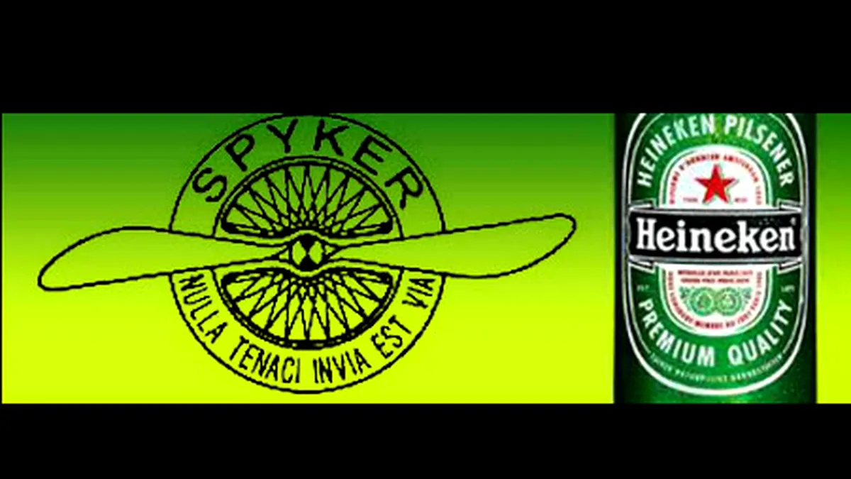Colaborare Heineken - Spyker