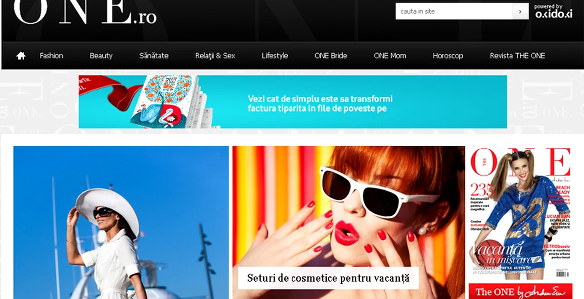 S-a lansat ONE.ro – cel mai stylish portal dedicat femeilor