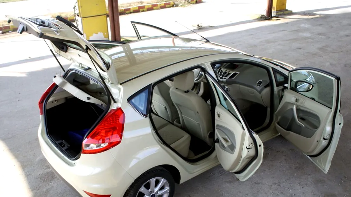 Test Ford Fiesta benzină şi diesel - EP. 2: Interiorul
