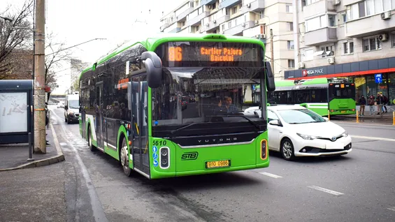 <span class='prepend'>Foto |</span> Noile troleibuze ale STB nu pot fi pornite dacă șoferul a consumat alcool. Noile Yutong U12 sunt dotate cu alcooltest