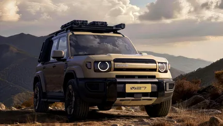 iCAUR V27, un nou SUV din China care vine în România și țintește Defender și Toyota Land Cruiser