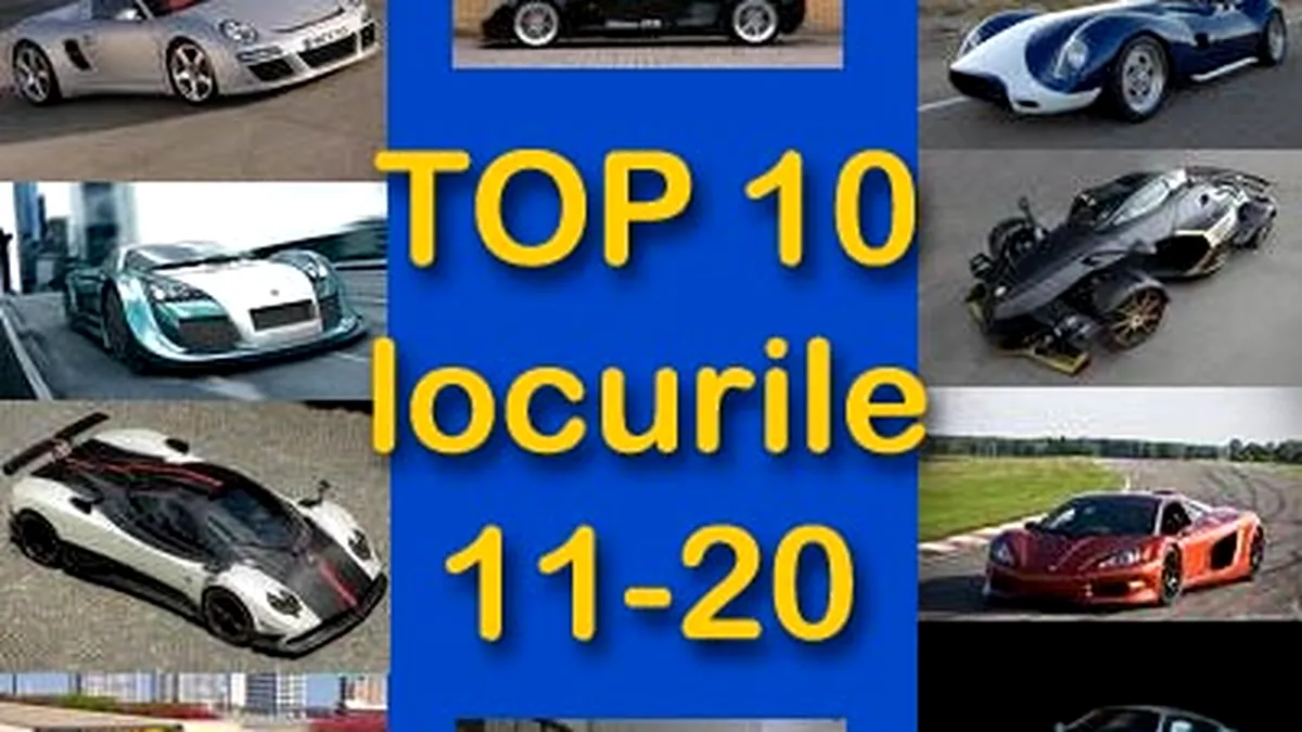 TOP 50 maşini exotice: locurile 11-20
