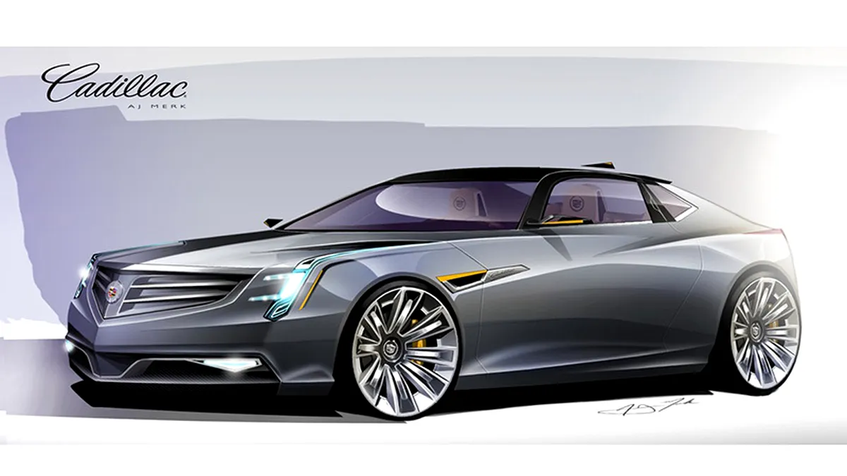 Un tânăr designer propune două concepte coupe Cadillac
