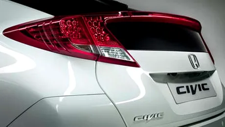 Teaser pentru Frankfurt 2011: prima poză cu noua Honda Civic