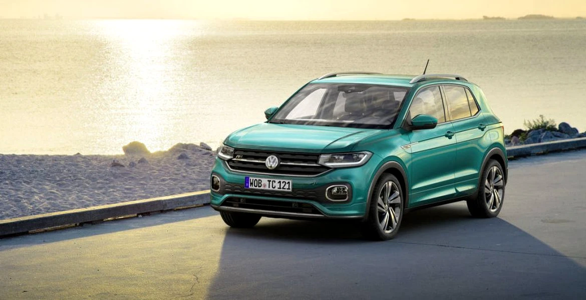Noul Volkswagen T-Cross poate fi comandat acum în România
