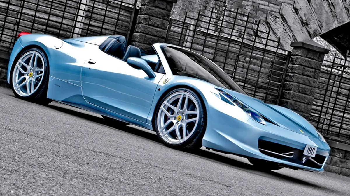 Tuning: Ferrari 458 Spider cu look revizuit de Kahn