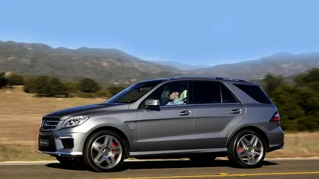 Noul Mercedes-Benz ML 63 AMG - în premieră la Los Angeles 2011