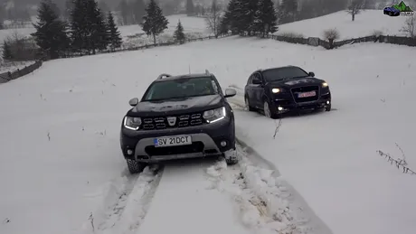 Dacia Duster umilește un Audi Q7 în off-road. 4WD mai tare decât quattro?