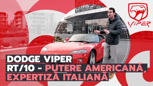 Dodge Viper RT/10 – Putere americană, expertiză italiană