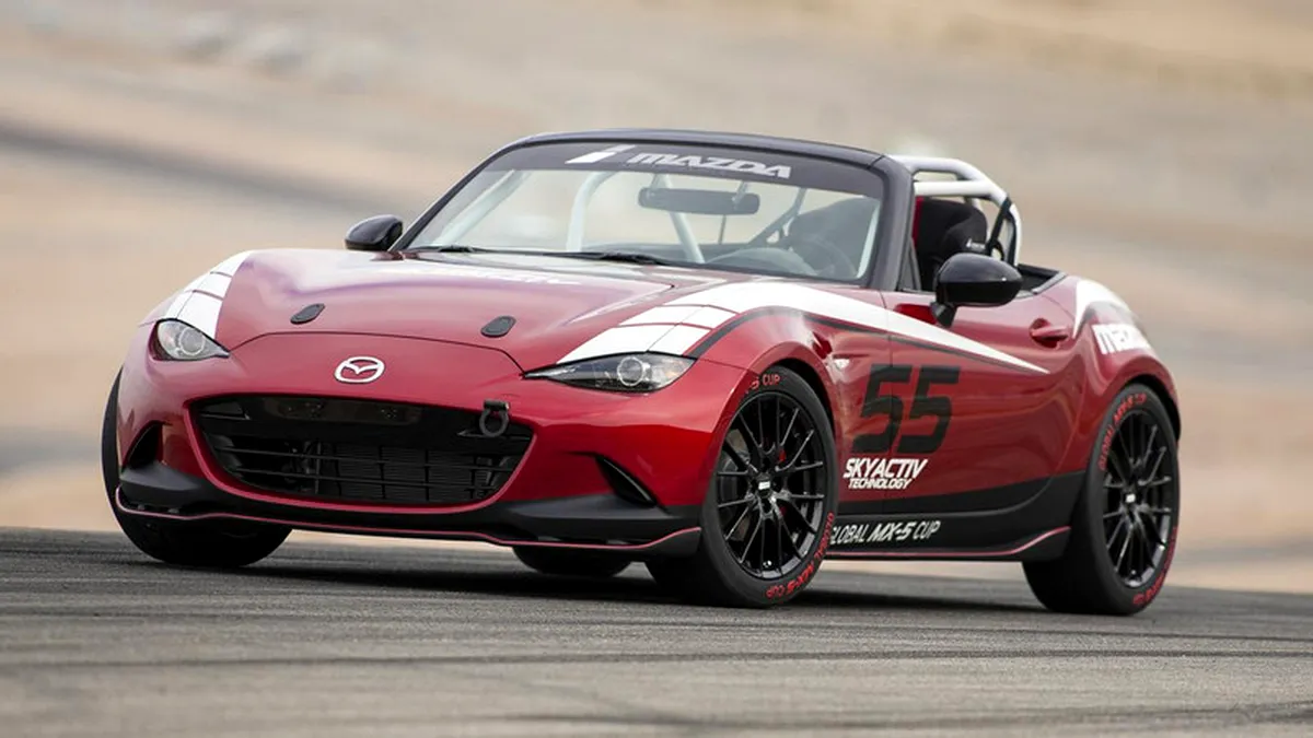 Mazda a creat o versiune de curse pentru noul MX-5