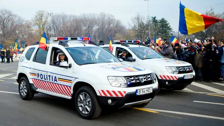 Poliţia Română îşi reînnoieşte flota cu SUV-uri Dacia Duster
