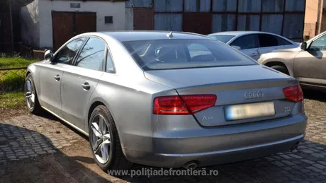 Un Audi A8 căutat de autorităţile din Norvegia a fost descoperit în Iaşi