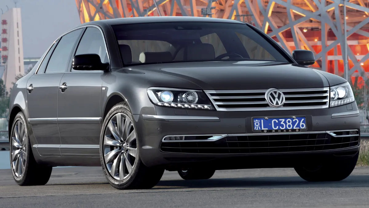 Noul Volkswagen Phaeton facelift a aparut. Poze si informatii