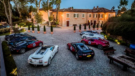 Bugatti Grand Tour 2012 – minitur al Europei cu Bugatti Veyron