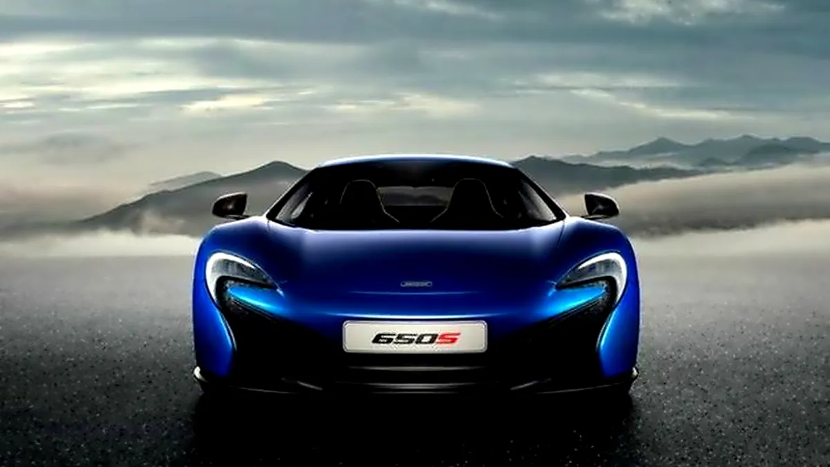 McLaren 650S, imagini şi informaţii cu noul supercar britanic!