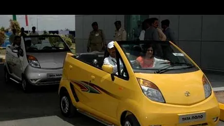 Tata Nano Cabrio - Pentru Dorobanţi-ul din New Delhi