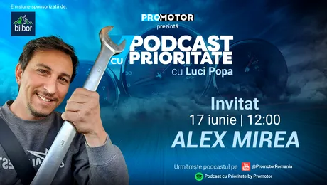 Alex Mirea vine la „Podcast cu Prioritate” #47. Emisiunea apare luni, 17 iunie