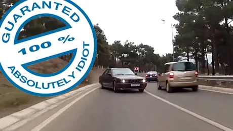 Video AŞA NU: cum îi pune în pericol pe ceilalţi un şmecher drifter cu BMW 