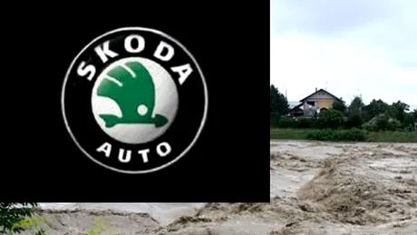 Inundaţiile din Cehia duc la întreruperea producţiei Skoda