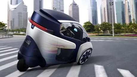 Toyota i-Road Concept, vehicul electric pentru aglomeraţiile urbane