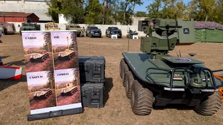 Dacia ar putea ajuta Armata Română să producă o dronă terestră. Scorilo poate transporta 500 kg și atinge 60 km/h