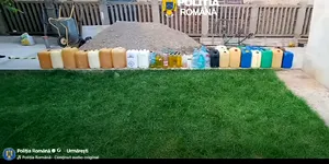 Pare imposibil, dar e adevărat: Au furat peste 10 tone de motorină folosind sticle și bidoane de plastic