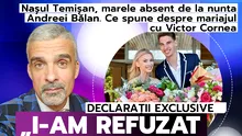 De ce a lipsit nașul Aurelian Temișan de la nunta Andreei Bălan. Ce spune despre mariajul cu Victor Cornea