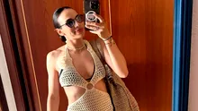 Cea mai frumoasă fotbalistă a României, în costum de baie la petrecerea burlăcițelor