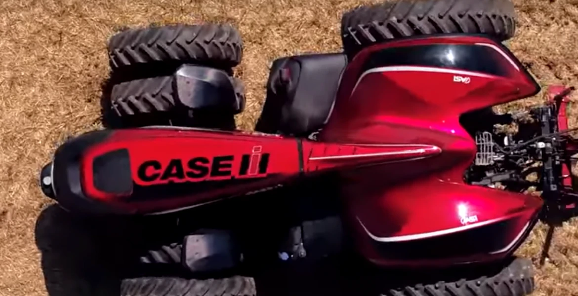 Tractorul inteligent care pare teleportat din viitor – VIDEO