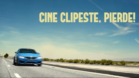 Provocarea noului BMW M3: cine clipeşte, pierde. VIDEO