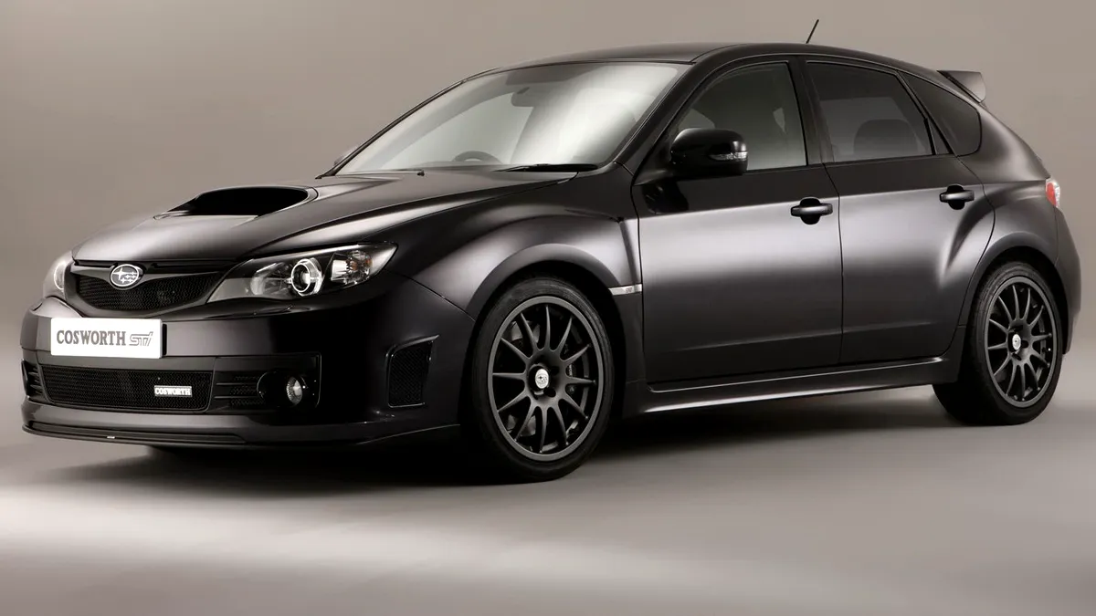 Subaru Impreza STI Cosworth – informaţii oficiale