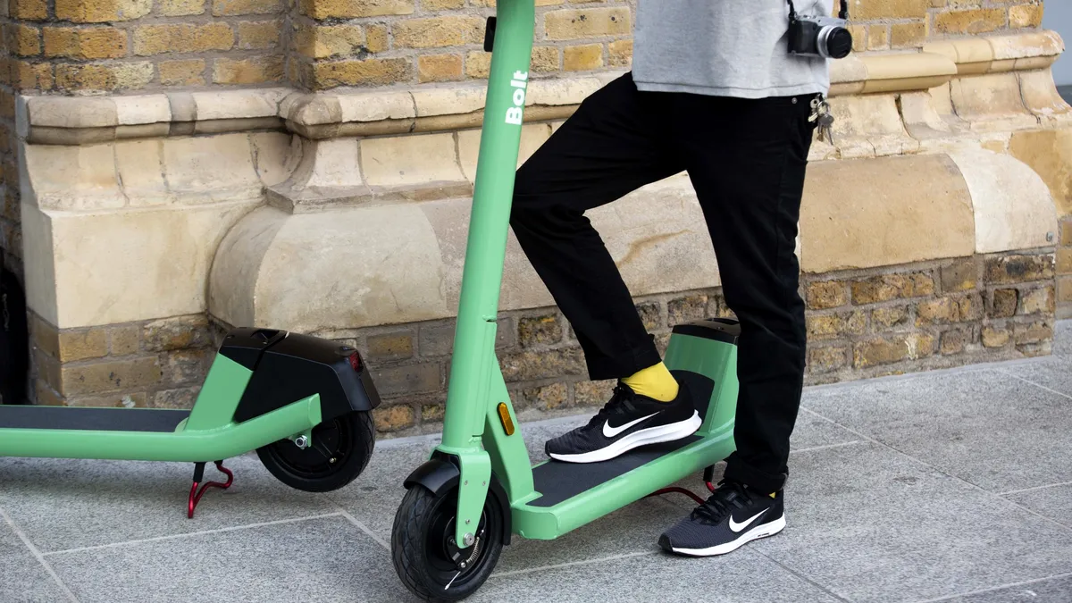 Cum arată trotineta electrică 100% reciclabilă. Are o durată de viață estimată la 60 de luni - GALERIE FOTO