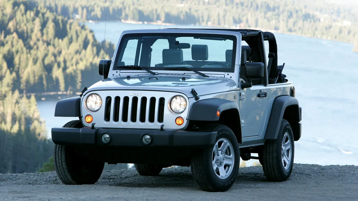 S-a vândut exemplarul Jeep Wrangler cu numărul cinci milioane