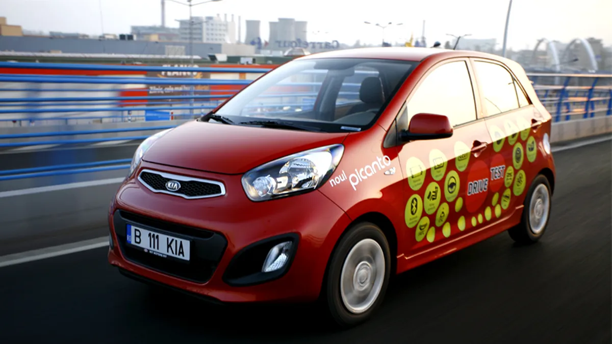 Am condus noua KIA Picanto 1.0