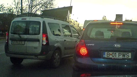 Nervii la volan - deja un lucru normal în Bucureşti