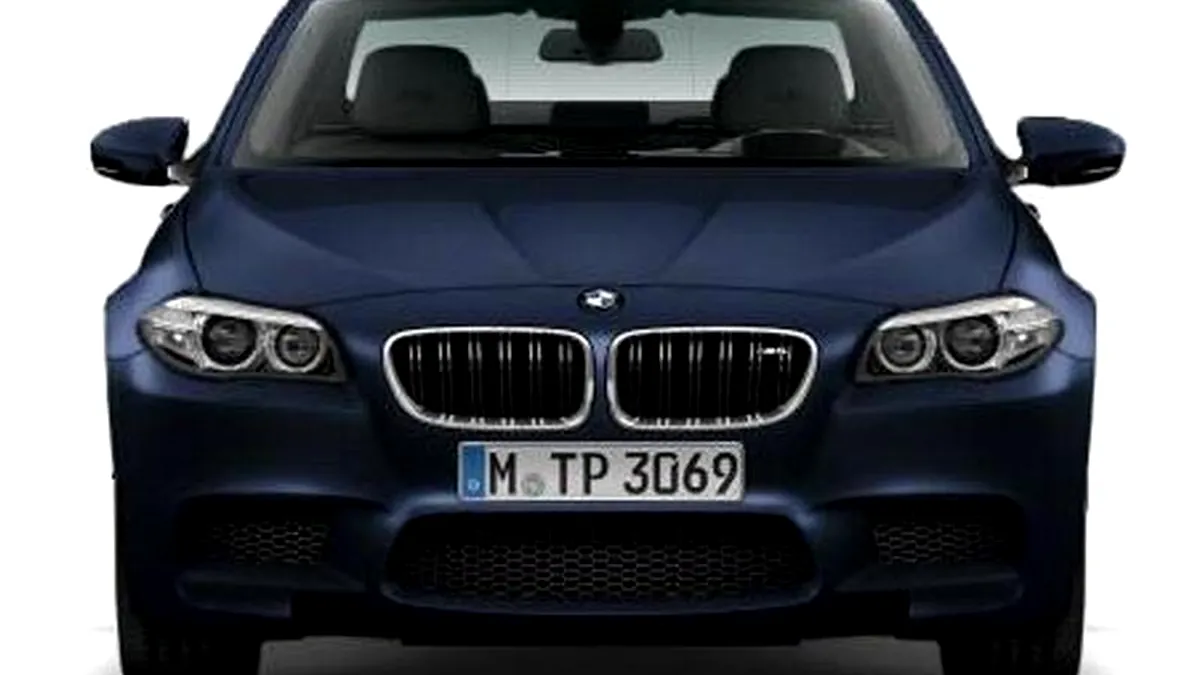 Primele imagini cu BMW M5 facelift au ajuns pe net din greşeală...