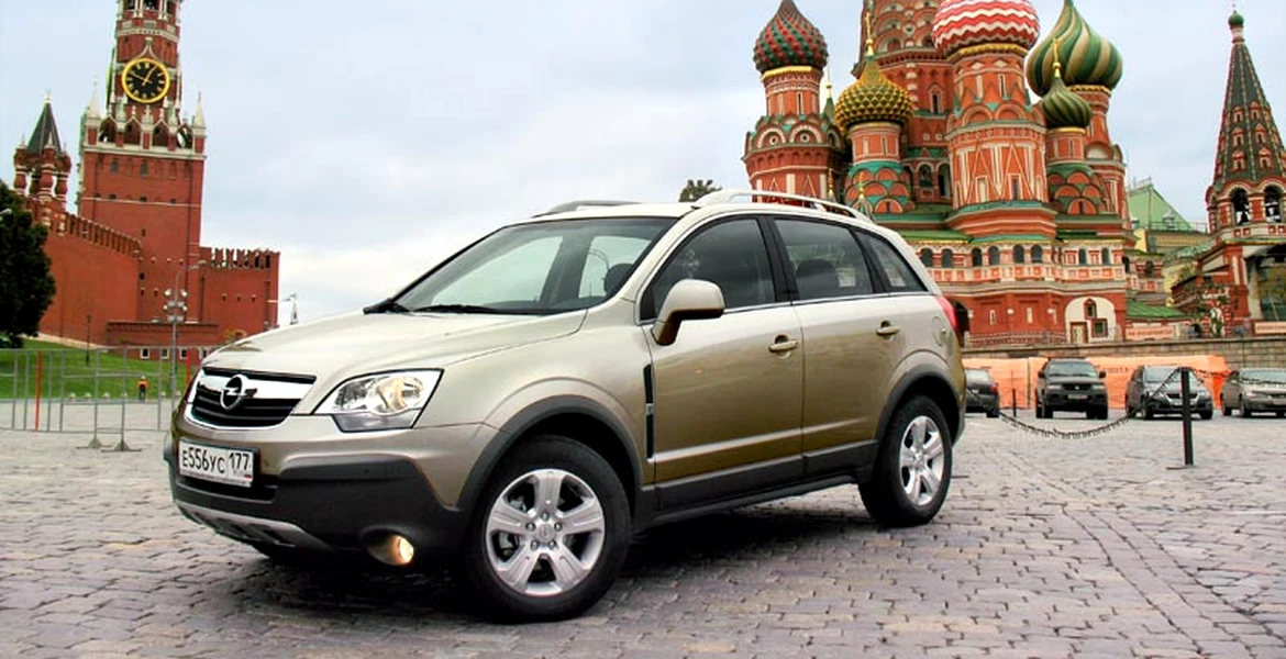 Opel Antara fabricat în Rusia