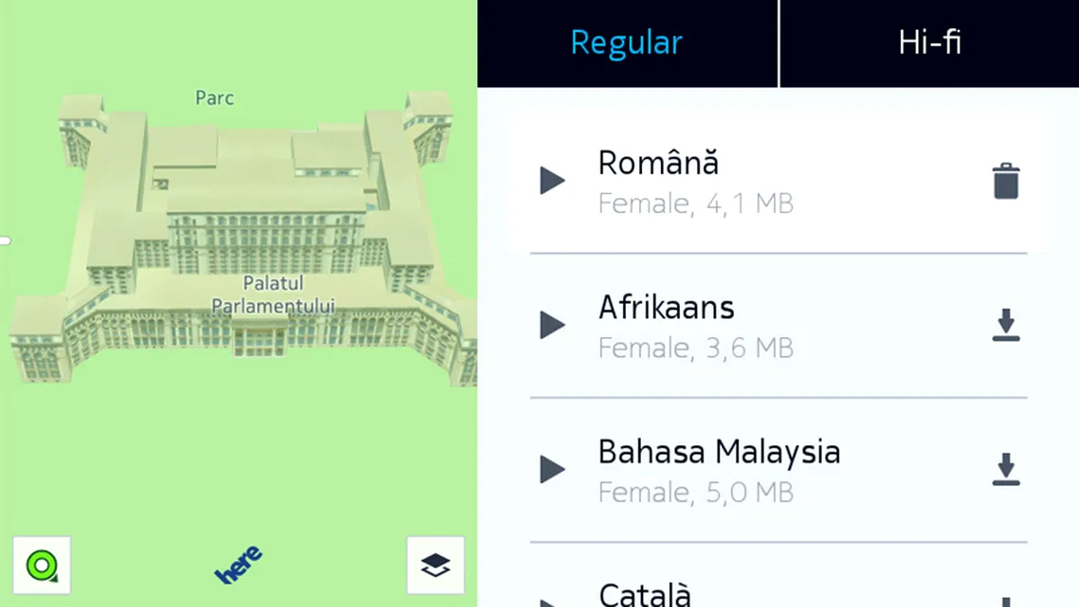 Aplicaţia Here Beta, acum şi cu voce în limba română pentru Android
