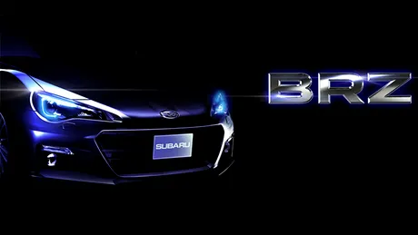 Teaser oficial pentru Subaru BRZ