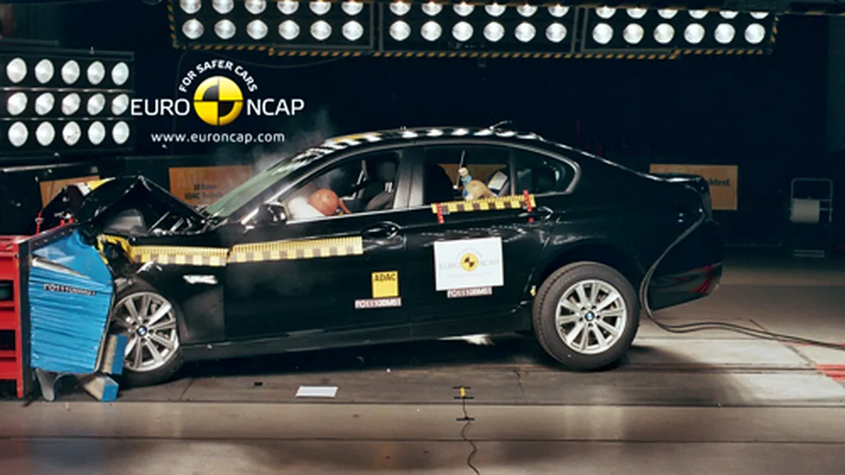 Ultimele rezultate EuroNCAP pentru trei modele