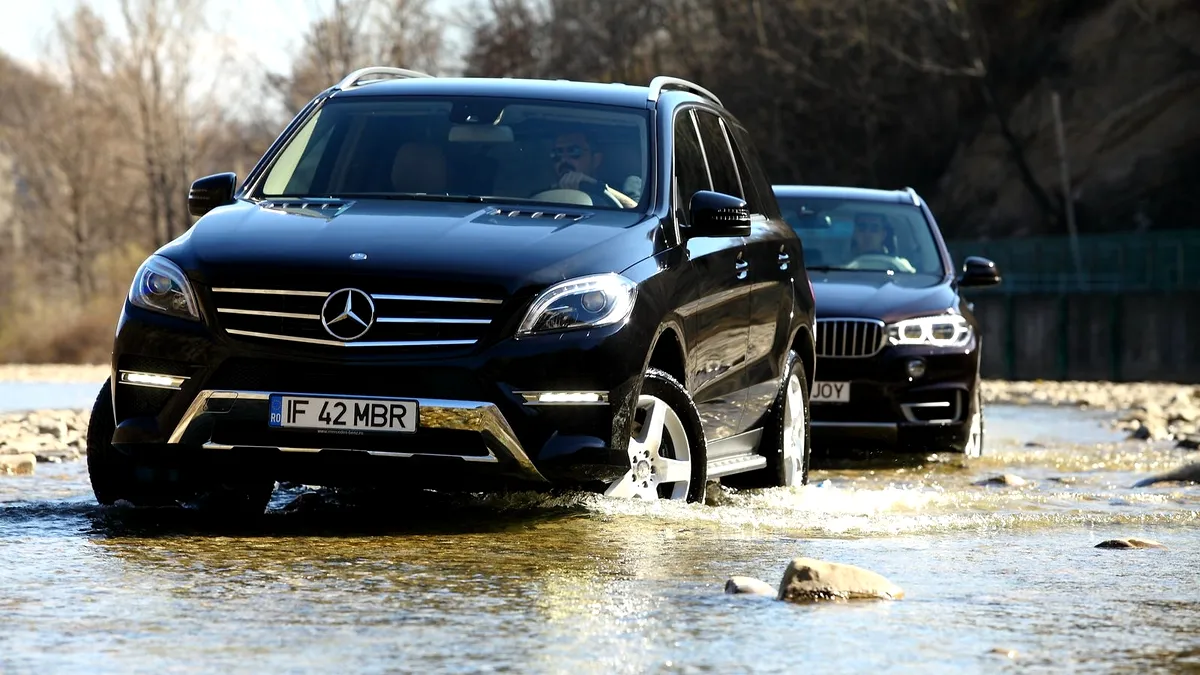 Test BMW X5 & Mercedes-Benz ML. Marile preconcepţii