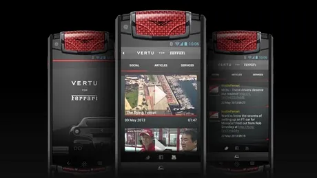 Vertu Ti Ferrari Limited Edition este ”Ferrari-ul smartphone-urilor”