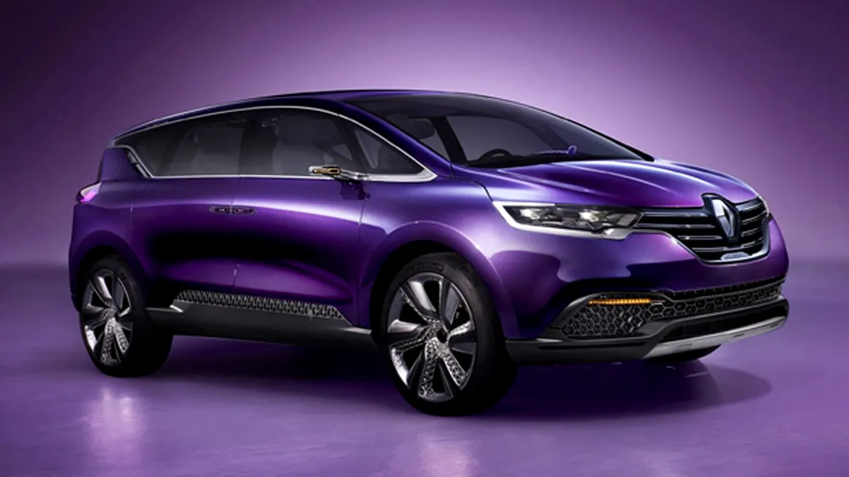 Primele imagini cu conceptul Renault Initiale Paris, apărute online