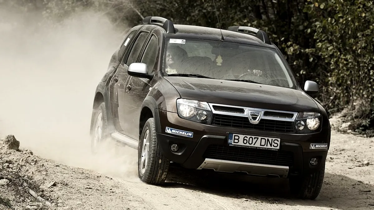 Dacia Duster face impresie bună în off-road
