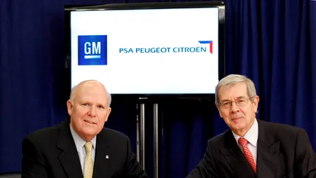 GM cumpăra 7% din PSA